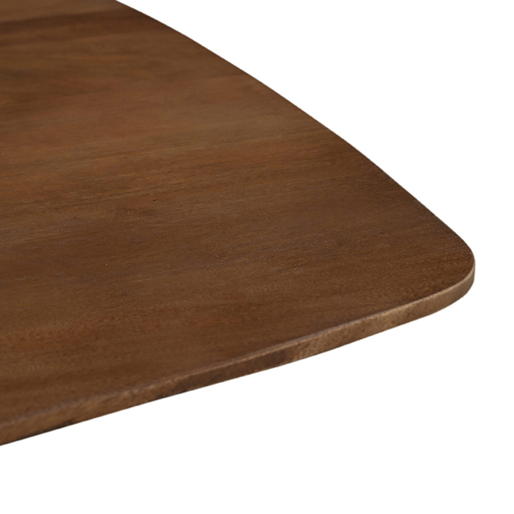 LABEL51 Eetkamertafel Blake - Nature - Mangohout - 140x140 cm - Afbeelding 5