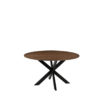 LABEL51 Eetkamertafel Otis - Nature - Mangohout - 140 cm - Rond - Afbeelding 3
