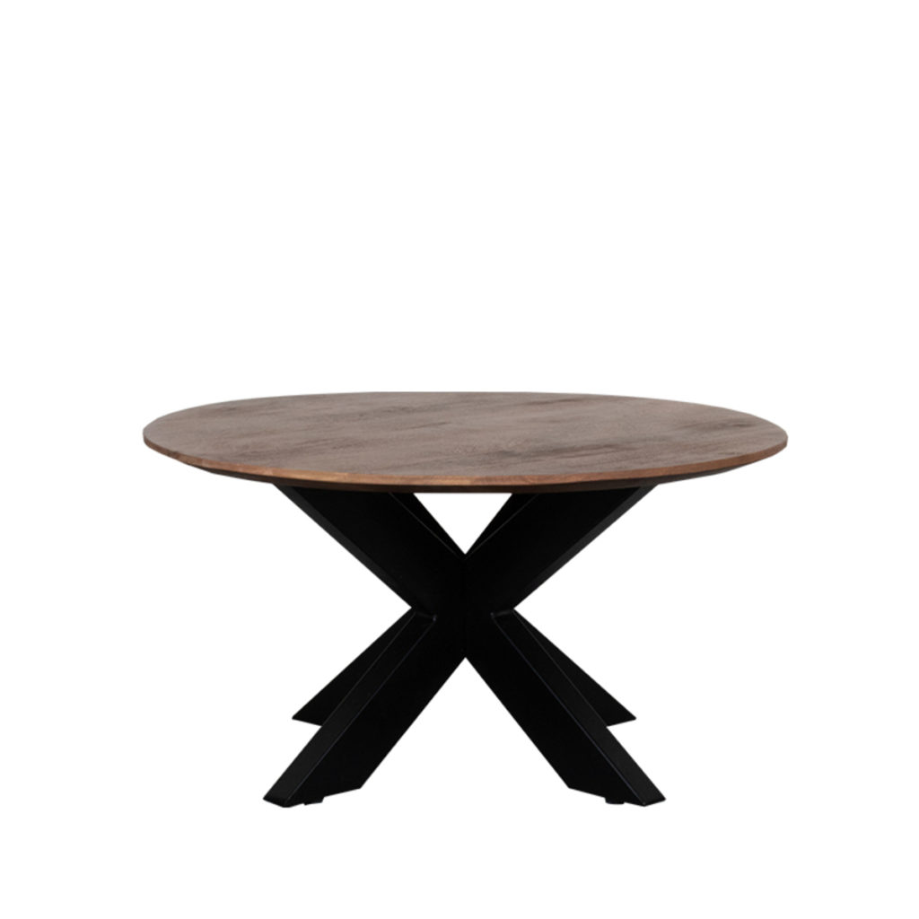 LABEL51 Salontafel Otis - Nature - Mangohout - 80 cm - Afbeelding 3