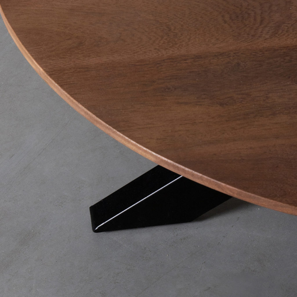 LABEL51 Salontafel Otis - Nature - Mangohout - 80 cm - Afbeelding 4