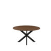 LABEL51 Eetkamertafel Otis - Nature - Mangohout - 130 cm - Rond - Afbeelding 2