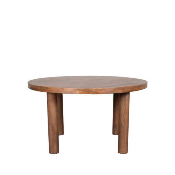 LABEL51 Eetkamertafel Elly - Nature - Mangohout - 140x140 cm - Afbeelding 3