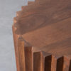 LABEL51 Bijzettafel Novan - Nature - Mangohout - 35 cm - Afbeelding 2