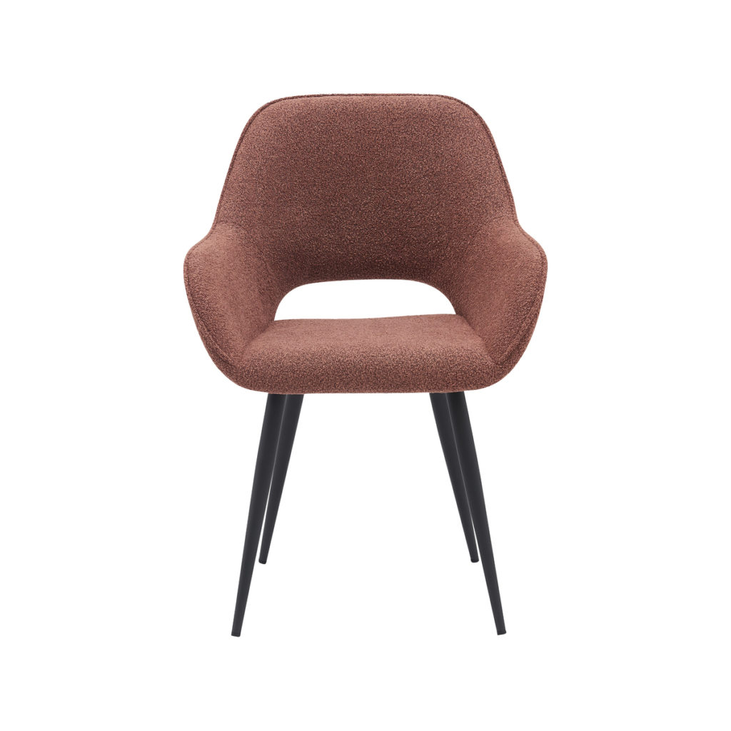 LABEL51 Eetkamerstoel Fer - Terra - Boucle - Afbeelding 2