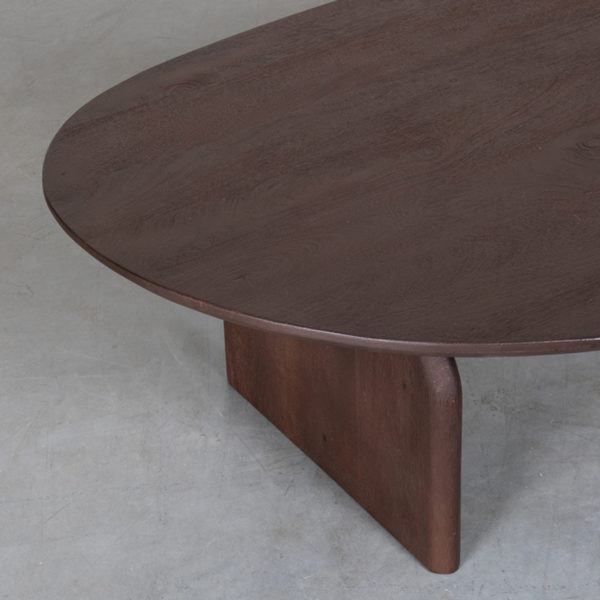 LABEL51 Salontafel Cooper - Espresso - Mangohout - 135 cm - Afbeelding 4