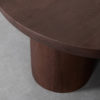 LABEL51 Salontafel Olly - Espresso - Mangohout - 90 cm - Afbeelding 5