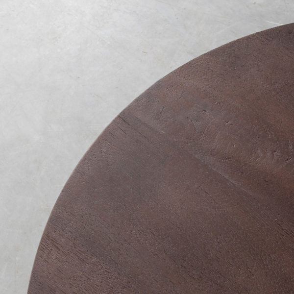 LABEL51 Salontafel Olly - Espresso - Mangohout - 90 cm - Afbeelding 6