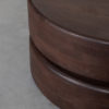 LABEL51 Salontafel Milly - Espresso - Mangohout - 70 cm - Afbeelding 4
