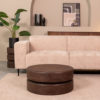 LABEL51 Salontafel Milly - Espresso - Mangohout - 70 cm - Afbeelding 2