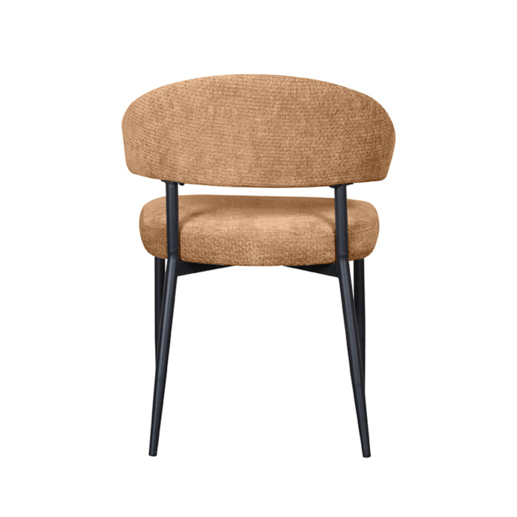 LABEL51 Eetkamerstoel Bliss - Cognac - Elite - Afbeelding 4