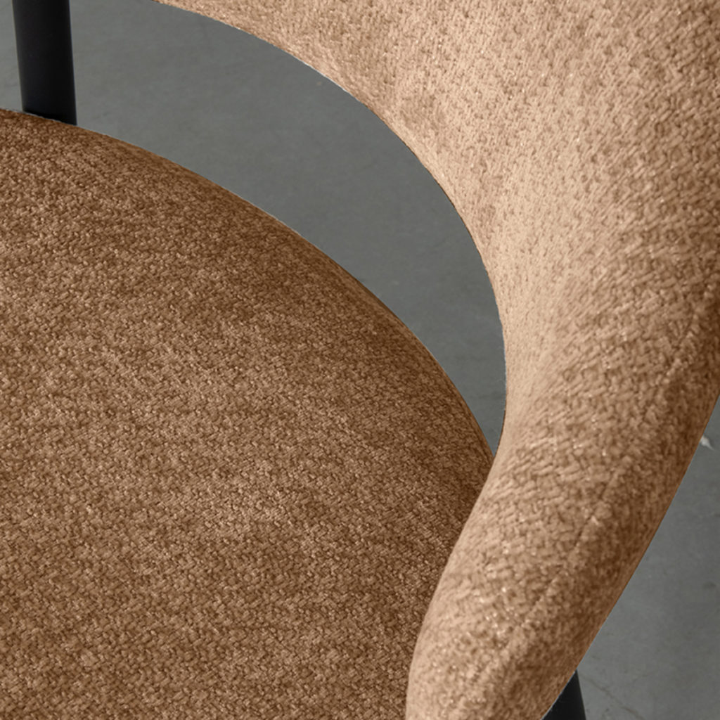 LABEL51 Eetkamerstoel Bliss - Cognac - Elite - Afbeelding 6