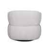LABEL51 Fauteuil Valenza - Naturel - Boucle - Zwart Eiken - Afbeelding 6