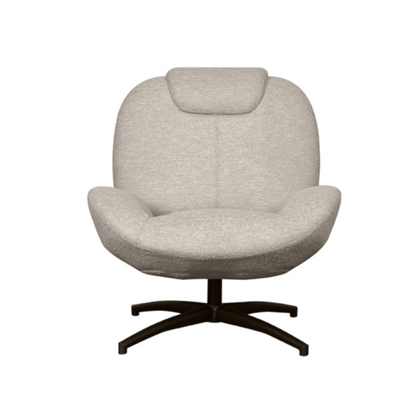 LABEL51 Fauteuil Clayton - Taupe - Canyon - Afbeelding 3