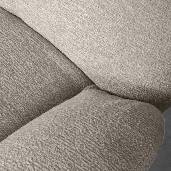 LABEL51 Fauteuil Clayton - Taupe - Canyon - Afbeelding 6