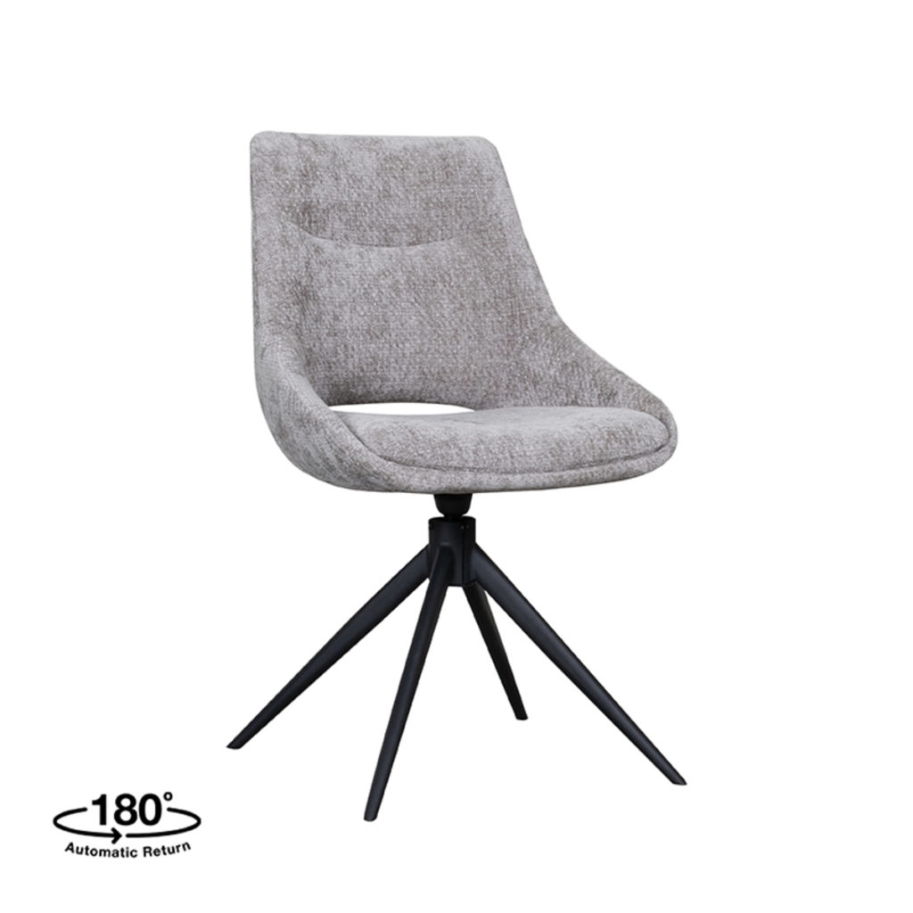 LABEL51 Eetkamerstoel Marlow - Stone - Elite - Afbeelding 2