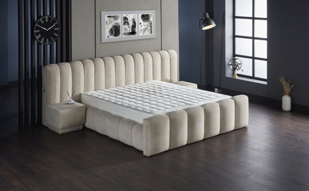 Opbergboxspring Iosbedd Beige 160x200 - Afbeelding 3