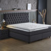 Opbergboxspring Chestybedd Antraciet 140x200 - Afbeelding 3