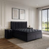 Opbergboxspring Blackpearl Antraciet 140x200 - Afbeelding 3