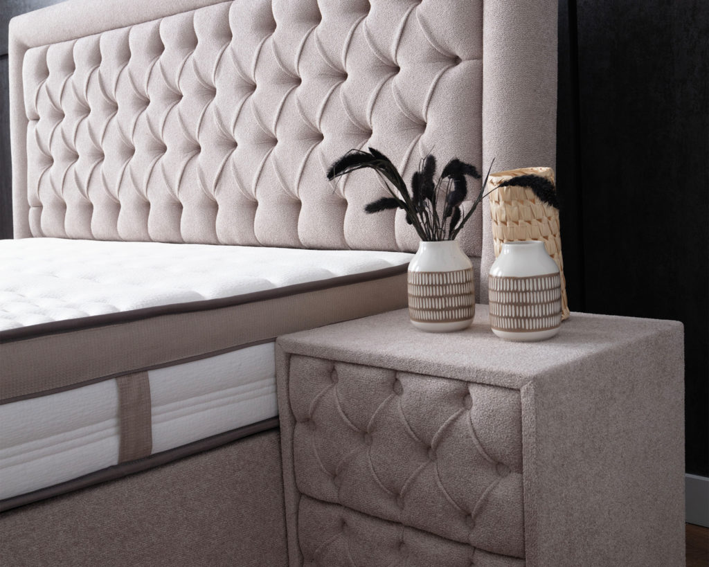 Opbergboxspring Oxybedd Beige 160x200 - Afbeelding 3