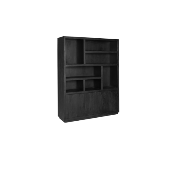 Vakkenkast Brussel Black XL | 160 cm - Afbeelding 4