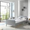 Deze BILLY-combinatie bestaat uit het timeless grijze BILLY-bed (90x200cm) en de bijpassende timeless grijze nachttafel. - Afbeelding 4