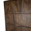 Wandkast 180 met 3 deuren en 2 open vakken, Dark Walnut - Afbeelding 4