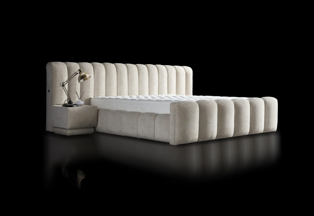 Opbergboxspring Iosbedd Beige 160x200 - Afbeelding 4