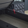 Opbergboxspring Chestybedd Antraciet 140x200 - Afbeelding 5