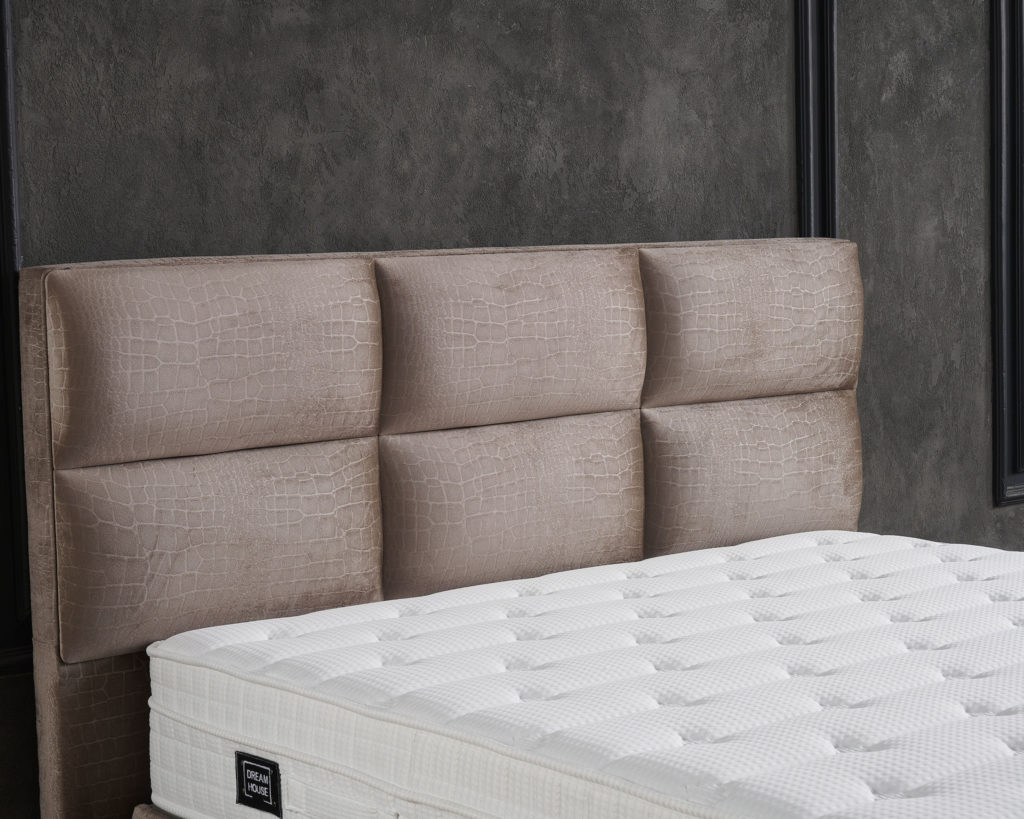 Opbergboxspring Mississippi Taupe 140x200 - Afbeelding 5