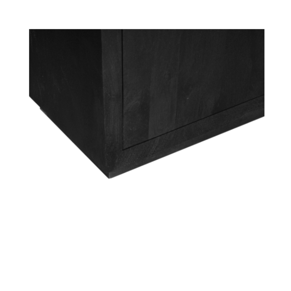 Vakkenkast Brussel Black XL | 160 cm - Afbeelding 6