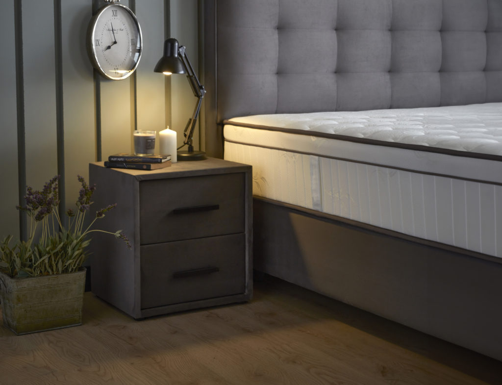Opbergboxspring Modebedd Antraciet 140x200 - Afbeelding 7