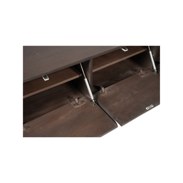 Zwevend tv meubel Vision Walnut | 240 cm - Afbeelding 7