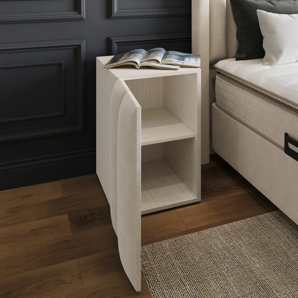 Opbergboxspring Blackpearl Beige 90x200 - Afbeelding 8