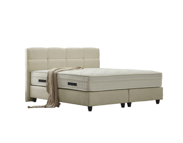Boxspring Vida Teddy Bouclé Beige 160x200 - Afbeelding 9