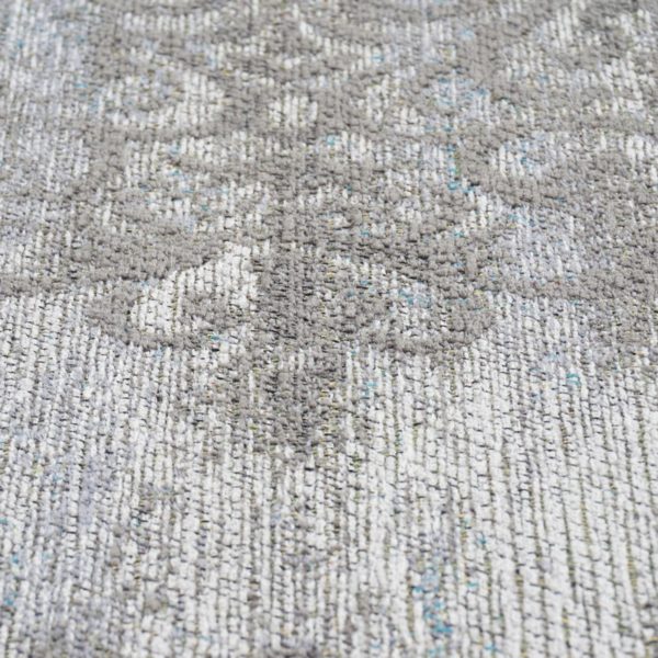 Vloerkleed Adel Medaillon Light Grey 26007 - 160 x 230 cm - Afbeelding 2