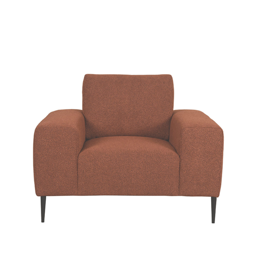 LABEL51 Bank Ferraro - Rust - Boucle - 1-Zits - Afbeelding 2