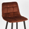 LABEL51 Barkruk Jelt - Rust - Velours - Zithoogte 78 - Afbeelding 6