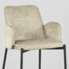 LABEL51 Barkruk Joni - Beige - Elegance - Zithoogte 78 - Afbeelding 5