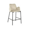 LABEL51 Barkruk Joni - Beige - Elegance - Zithoogte 65 - Afbeelding 3