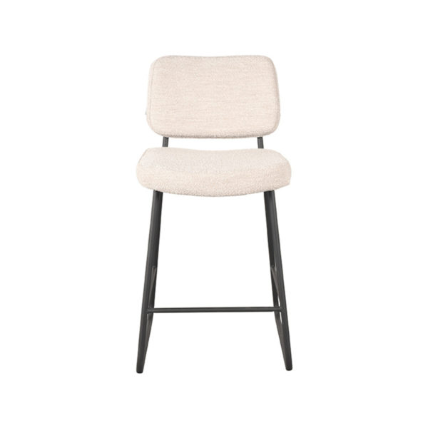 LABEL51 Barkruk Noah - Naturel - Boucle - Zithoogte 65 - Afbeelding 4