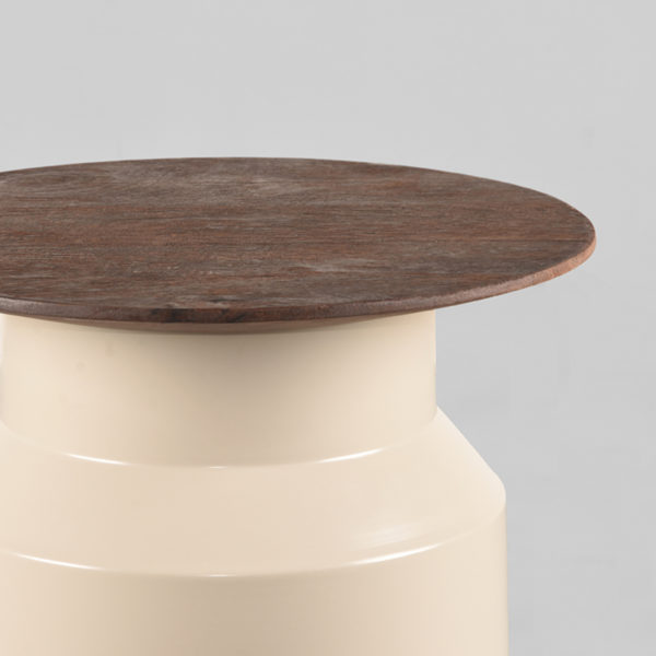 LABEL51 Bijzettafel Jik - Naturel - Mangohout - 35 cm - Afbeelding 2