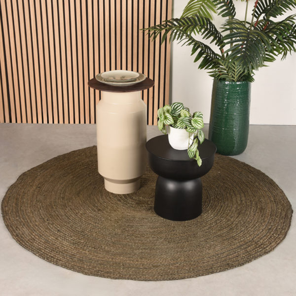 LABEL51 Bijzettafel Jik - Naturel - Mangohout - 35 cm - Afbeelding 3