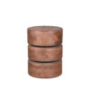 LABEL51 Bijzettafel Milly - Espresso - Mangohout - 35 cm - Afbeelding 6