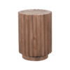 LABEL51 Bijzettafel Novan - Espresso - Mangohout - 35 cm - Afbeelding 3