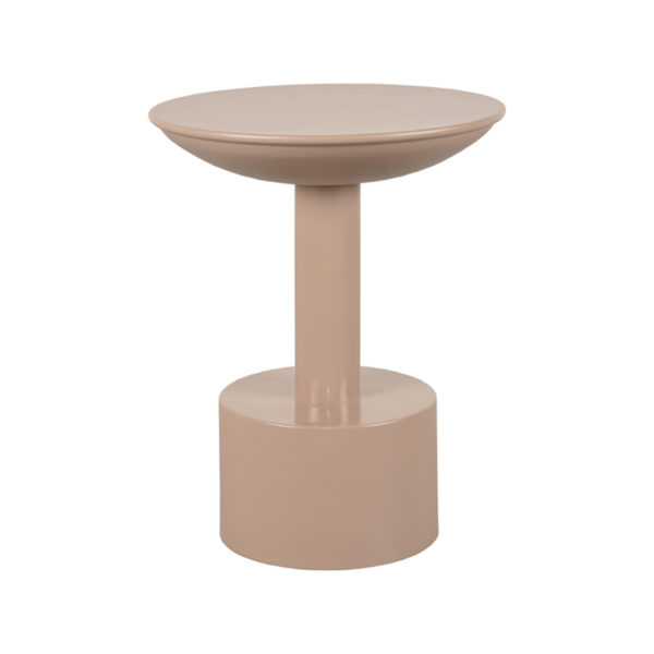 LABEL51 Bijzettafel Rif - Coffee - Metaal - 40 cm - Afbeelding 2
