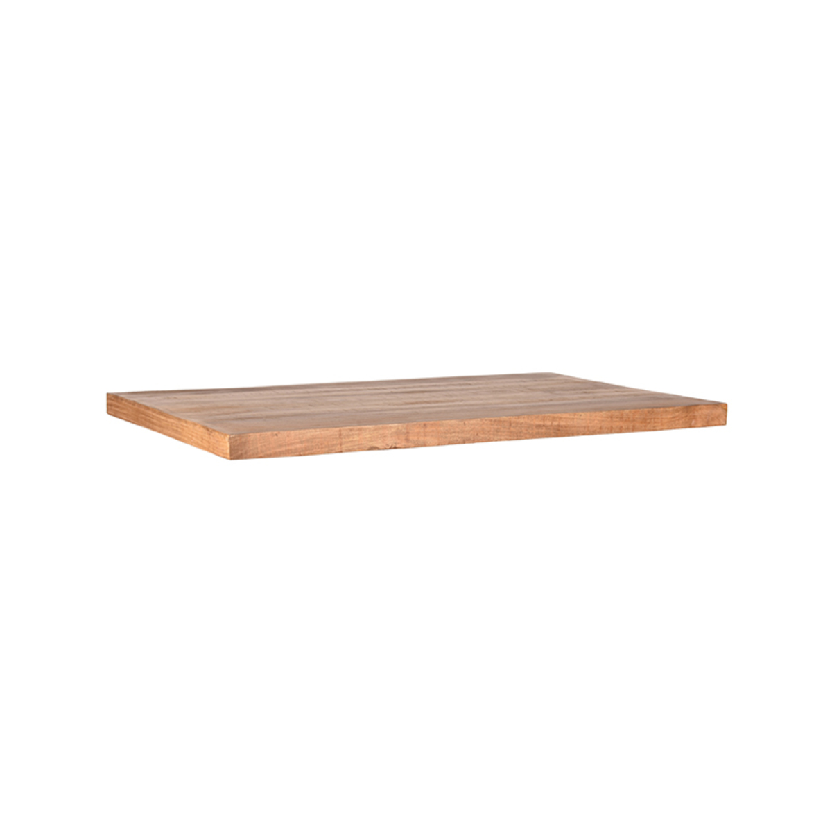 Het Steigerhouthuis LABEL51 Eetkamertafel Tafelblad Straight Edge - Rough - Mangohout - 120 cm Straight
