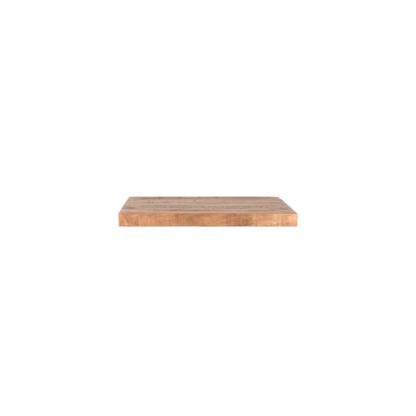 LABEL51 Eetkamertafel Tafelblad Straight Edge - Rough - Mangohout - 70 cm Straight - Afbeelding 2