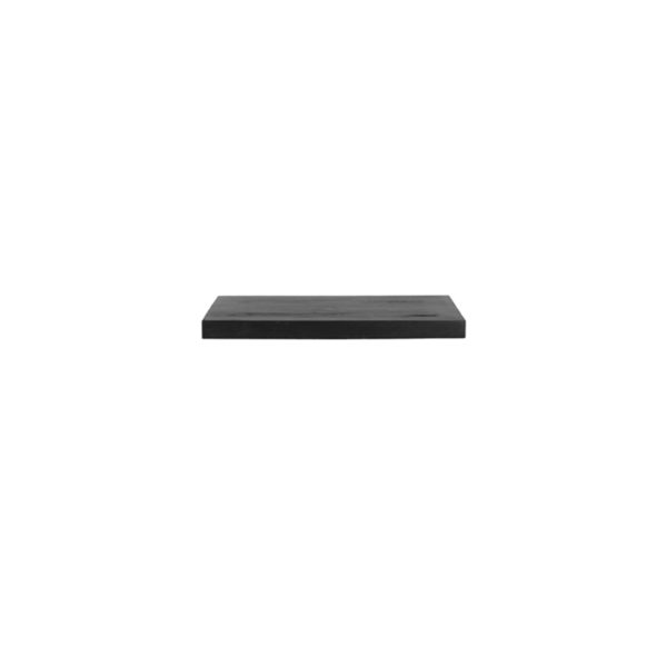 LABEL51 Eetkamertafel Tafelblad Straight Edge - Zwart - Mangohout - 70 cm Straight - Afbeelding 2