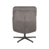LABEL51 Fauteuil Alvar - Antraciet - Cosmo - Excl. Hocker - Afbeelding 2