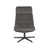 LABEL51 Fauteuil Alvar - Antraciet - Cosmo - Excl. Hocker - Afbeelding 6
